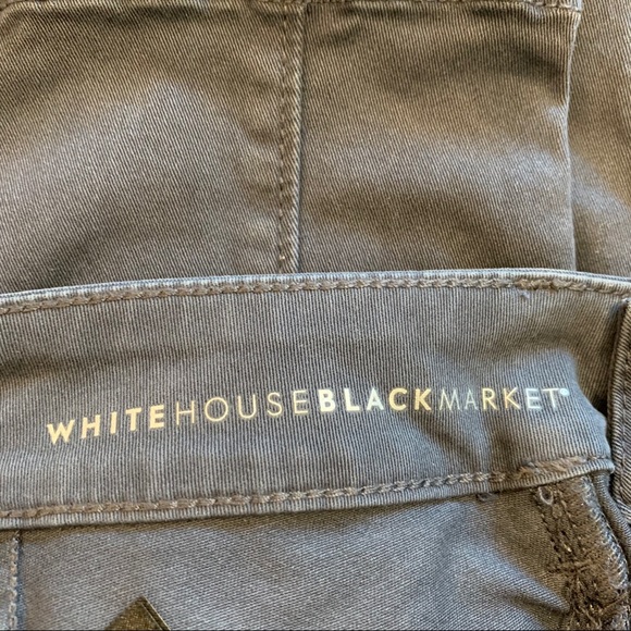 White House Black Market The Skinny Ankle Pant 0 - Picture 4 of 7